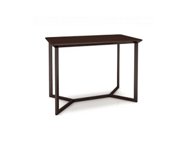 澜起家具新中式实木板木深色简约方桌餐厅餐桌CT-05