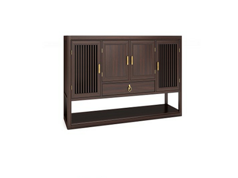 澜起家具新中式实木置物客厅玄关柜餐边柜BG-02