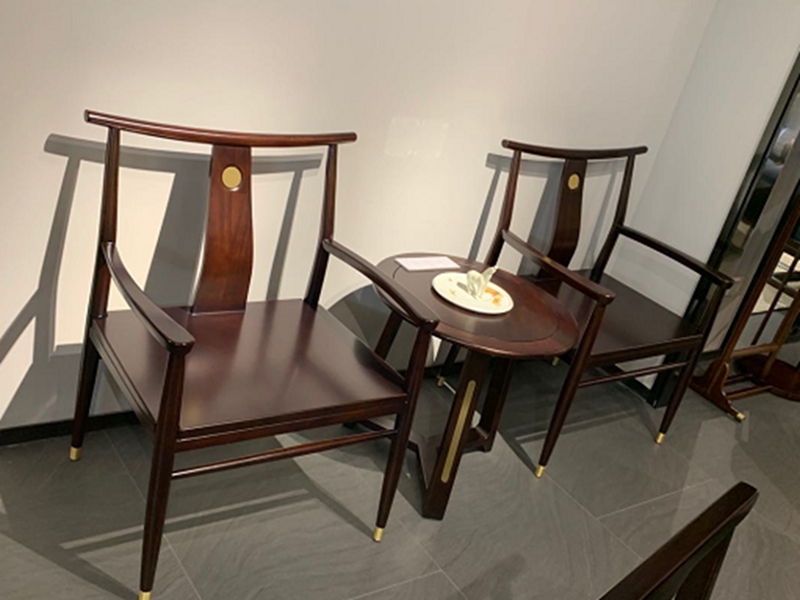 澜起家具新中式实木家具书房客房书桌椅XY-01