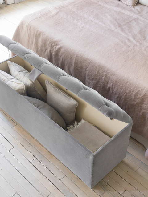 卧室设计床尾凳