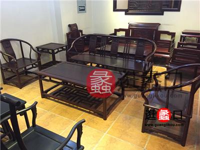 银蝠红木家具中式古典客厅1+2+3沙发