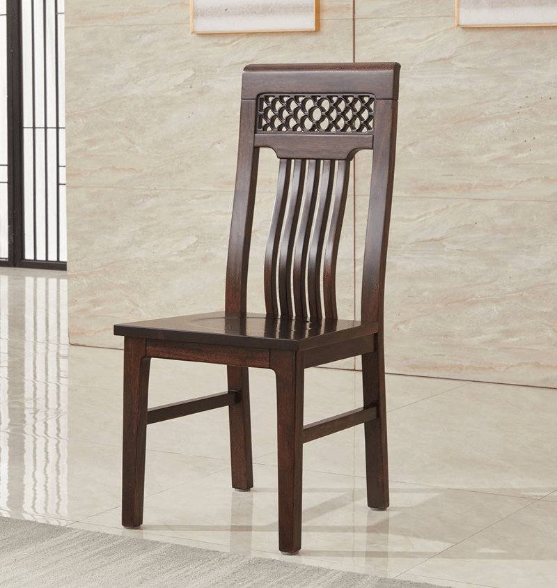 新中式餐椅 实木椅子 檀木家具 现代中式餐椅 高端别墅家具 餐厅家具