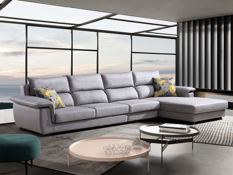 费丽斯家具意式现代极简客厅沙发6092#组合沙发简约沙发