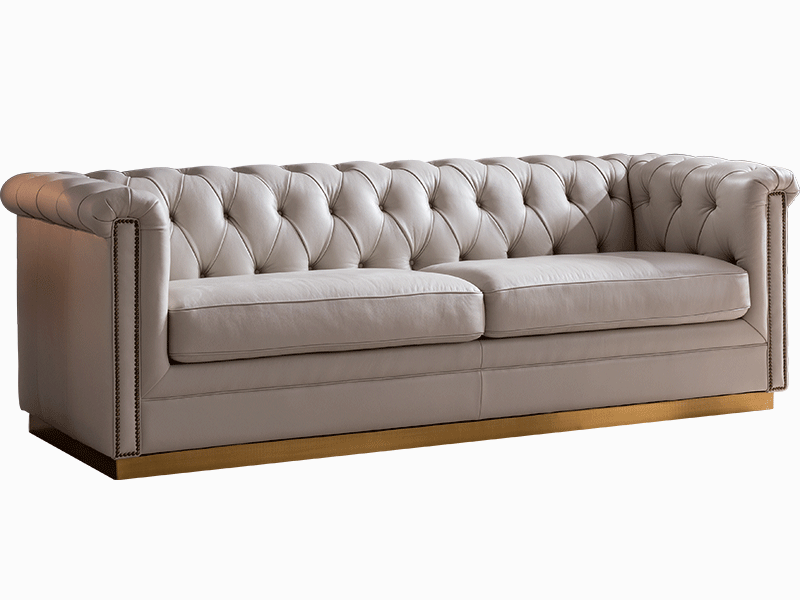 威灵顿家具轻奢客厅沙发X801-33美式轻奢801真皮沙发真皮沙发客厅沙发组合现代皮沙发