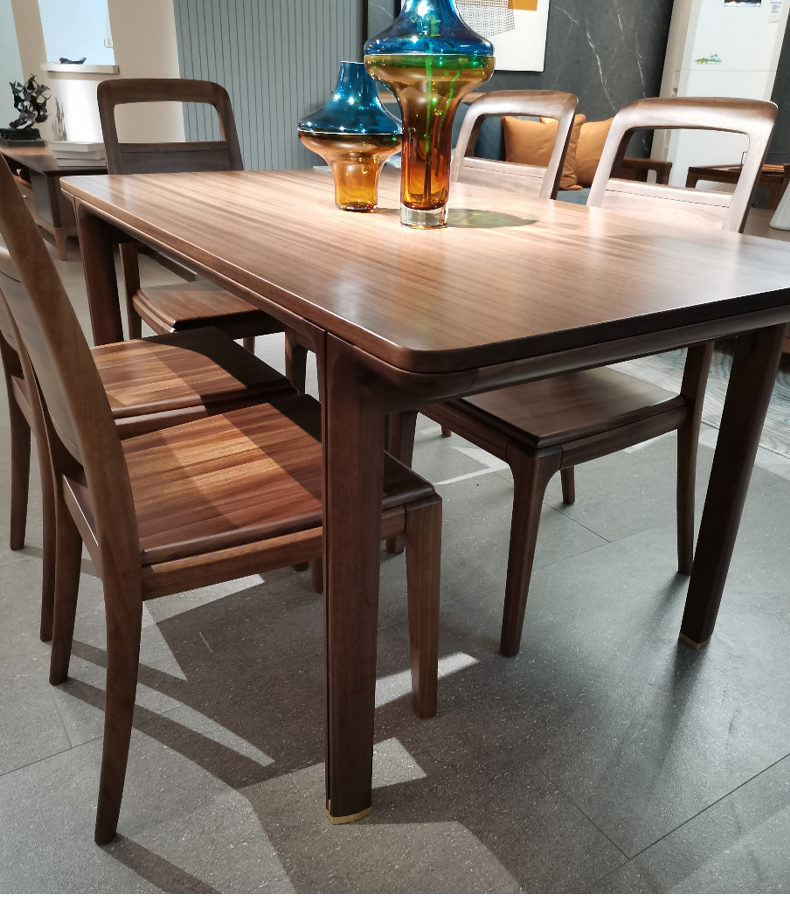 1.5米实木长餐桌D8105长餐桌