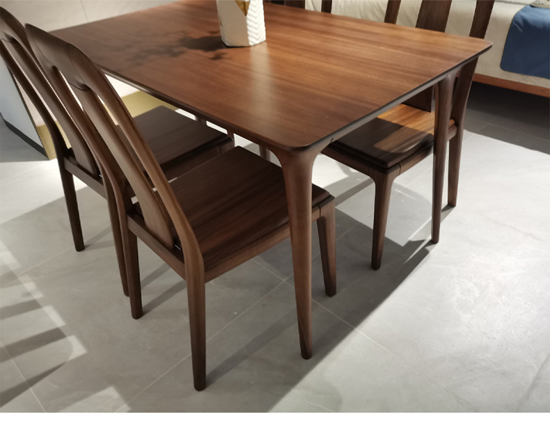 1.35米实木长餐桌D8106长餐桌