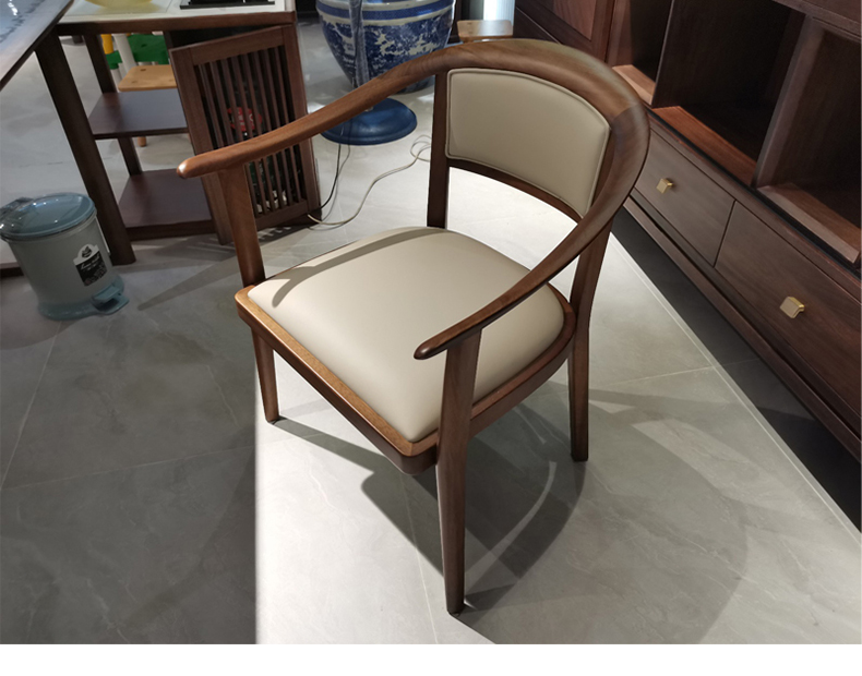 实木新中式茶椅E8305茶椅