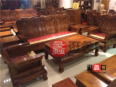 宏仁居红木家具中式古典客厅双人位/三人位/单人位沙发