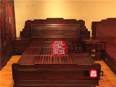 古艺祥红木家具中式古典卧室红木双人大床