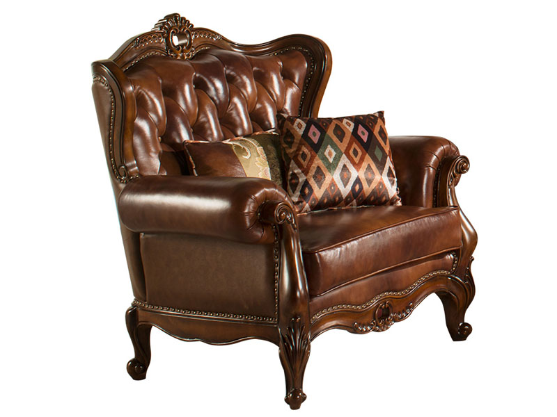 威灵顿家具美式客厅沙发真皮沙发123组合简约美式大小户型实木客厅沙发X602-8