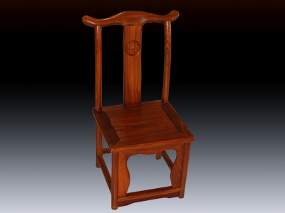 汇意红木 中式古典 餐桌椅 花梨官帽椅